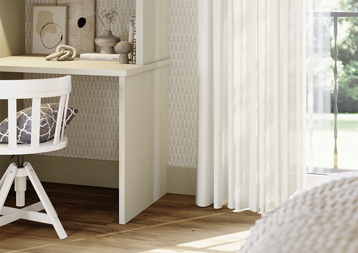 Pescara Voile, Snow White - Made to Measure Curtains - Image 5